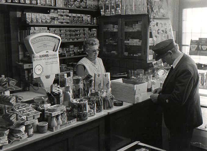 1950 Poststelle Landgasthof Graes